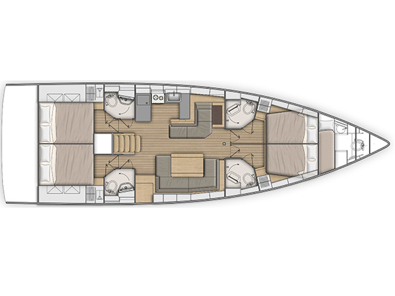 Oceanis 51.1 — photo 10