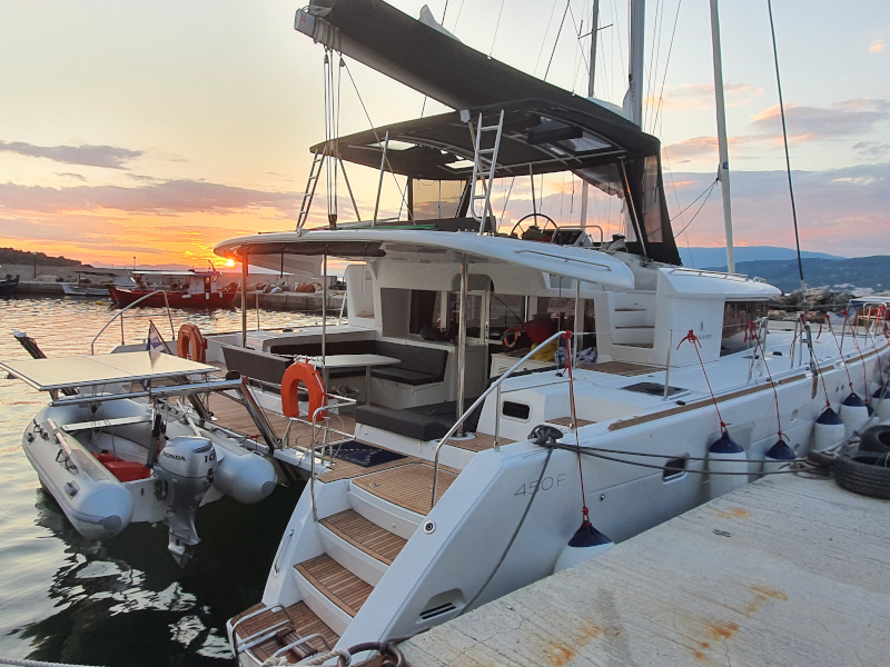 Lagoon 450 Fly "ALKYONE" — photo 17