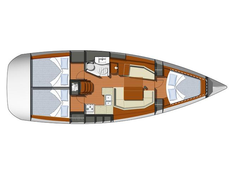 Sun Odyssey 39i — photo 4