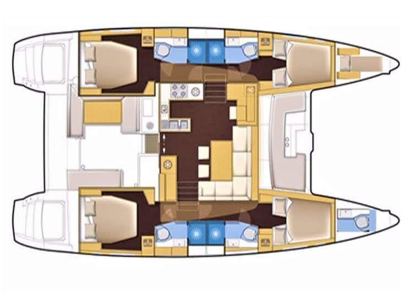Lagoon 450 Fly "ALKYONE" — photo 11