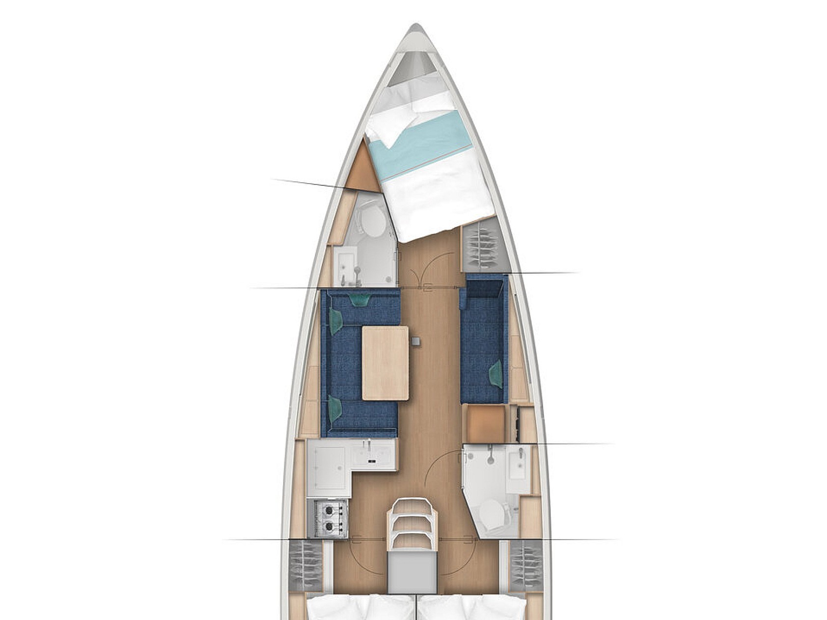 Sun Odyssey 380 — photo 8