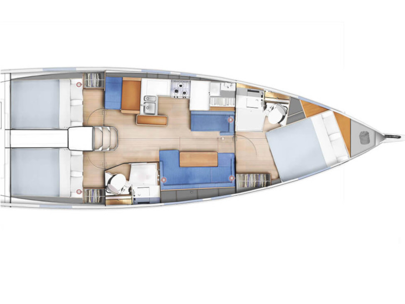 Sun Odyssey 410 — photo 10