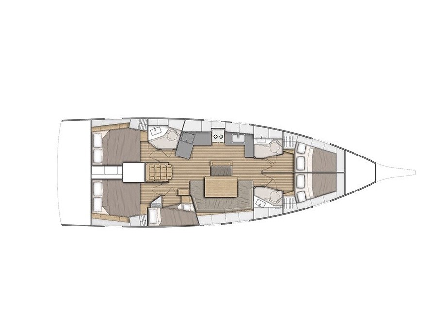 Oceanis 46.1 (5 cab) — photo 4