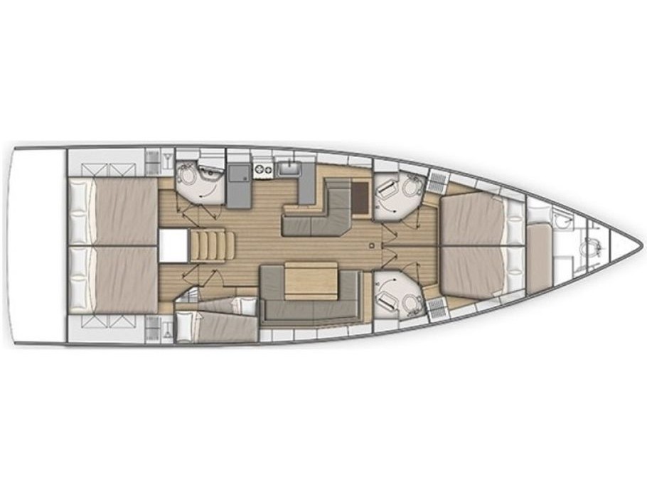 Oceanis 51.1 — photo 15