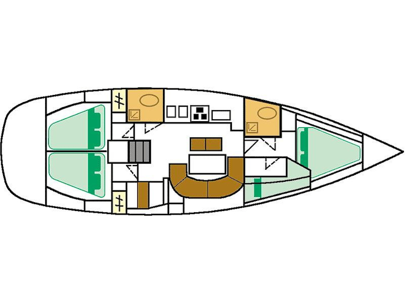 Oceanis 411 Clipper — photo 7