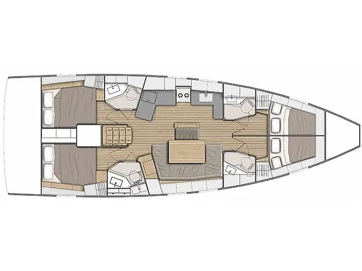 Oceanis 46.1 — photo 6