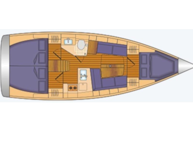 Photo #1 - HANSE 348 (KERIDWEN) en CROUESTY - 26572