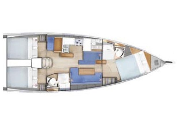 Sun Odyssey 410 Performance - New sail — photo 8