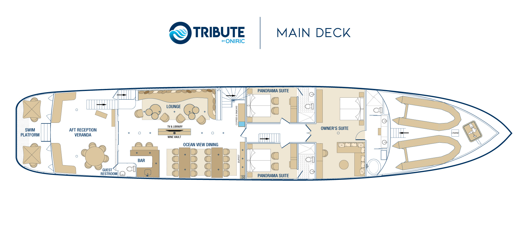 Luxury Motor Yacht - Tribute — photo 21