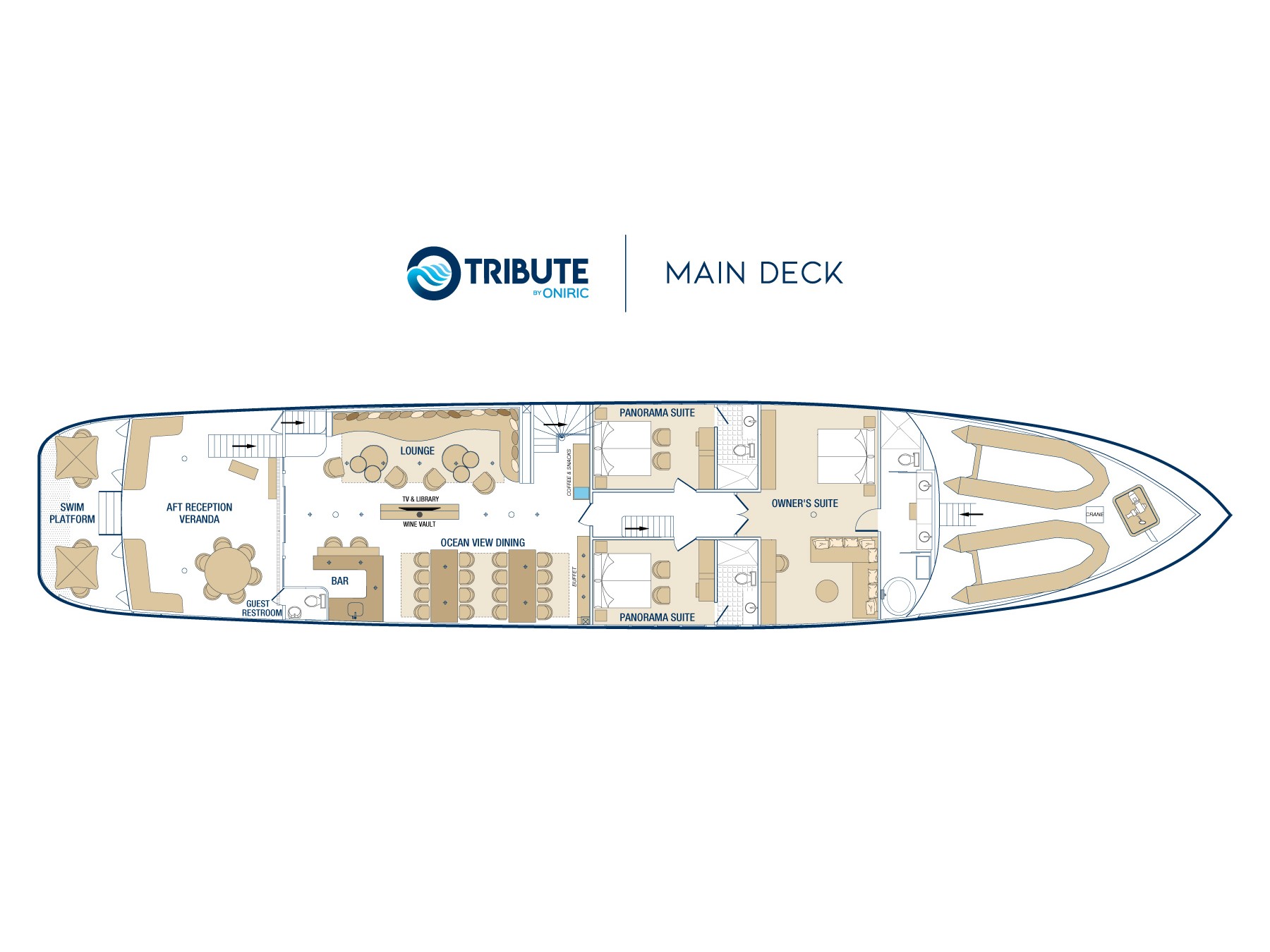 Luxury Motor Yacht - Tribute — photo 13