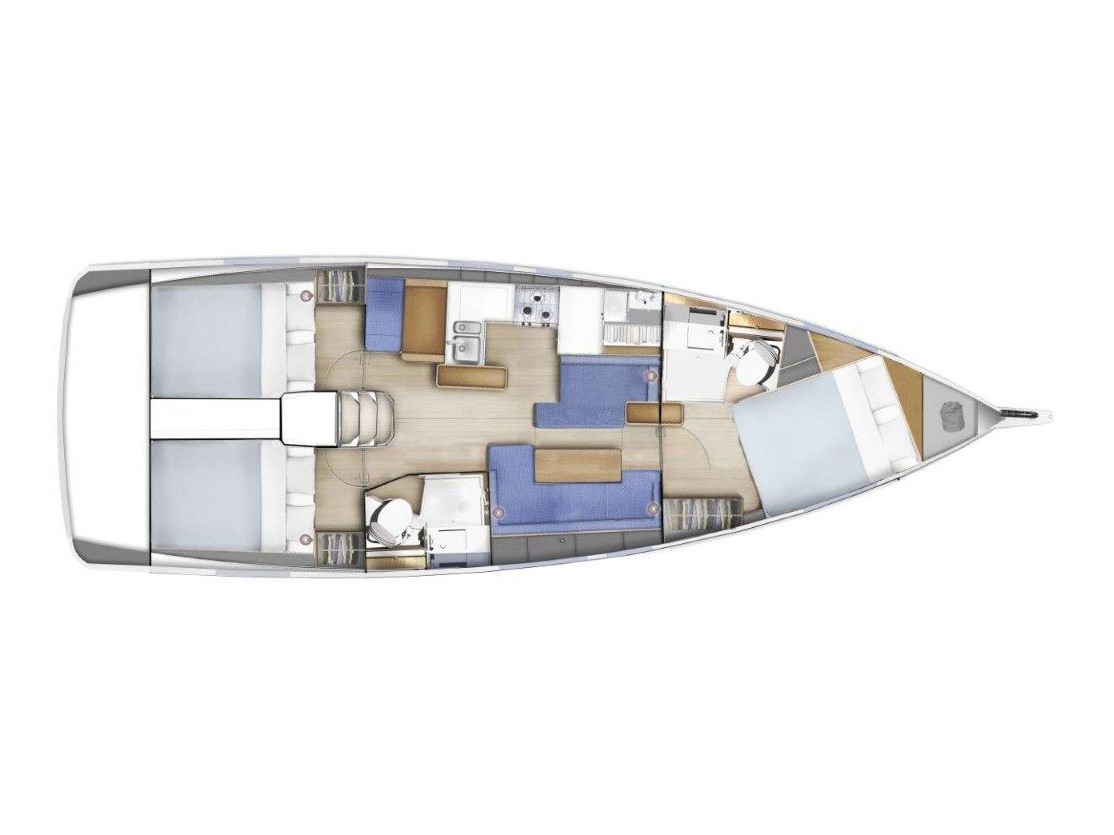 Sun Odyssey 410 — photo 7