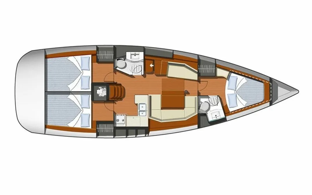 Sun Odyssey 42 i — photo 2