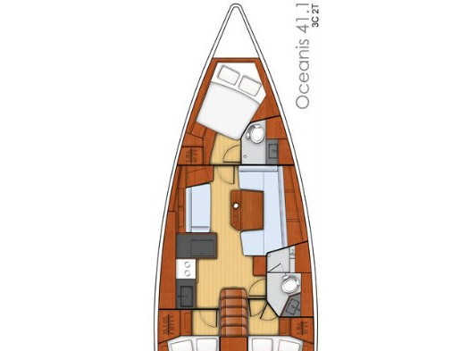 Oceanis 41.1 — photo 3