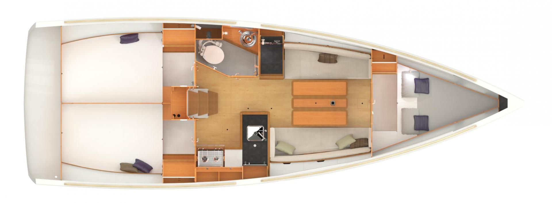 Sun Odyssey 349 — photo 2