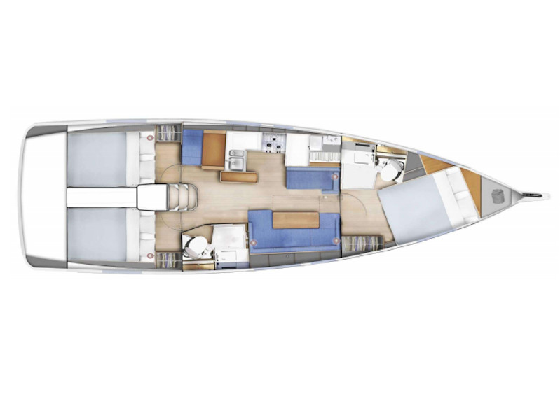 Sun Odyssey 410 — photo 3