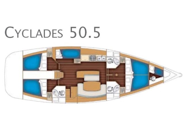 Cyclades 50.5 — photo 5