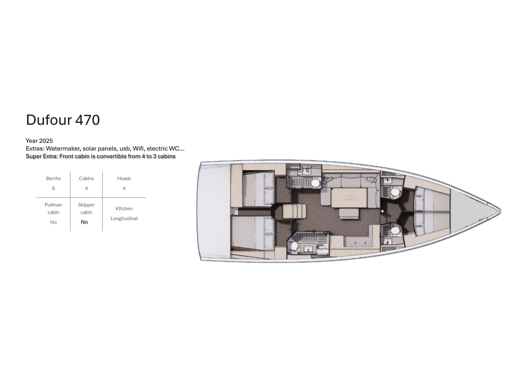 Dufour 470 — photo 11