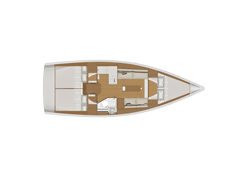 Dufour 360 3 Cabin — photo 8
