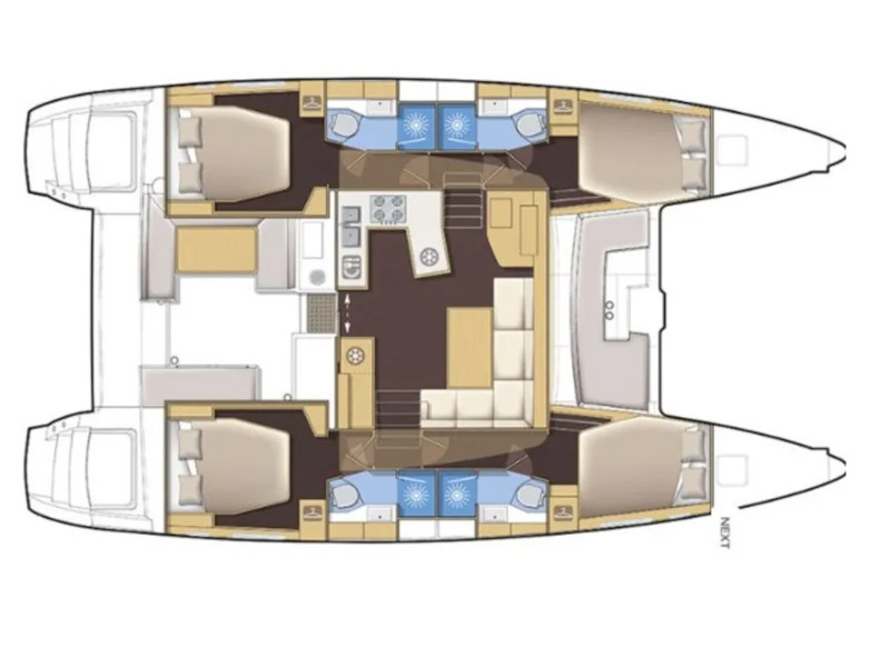 Lagoon 450 F Luxury — photo 7