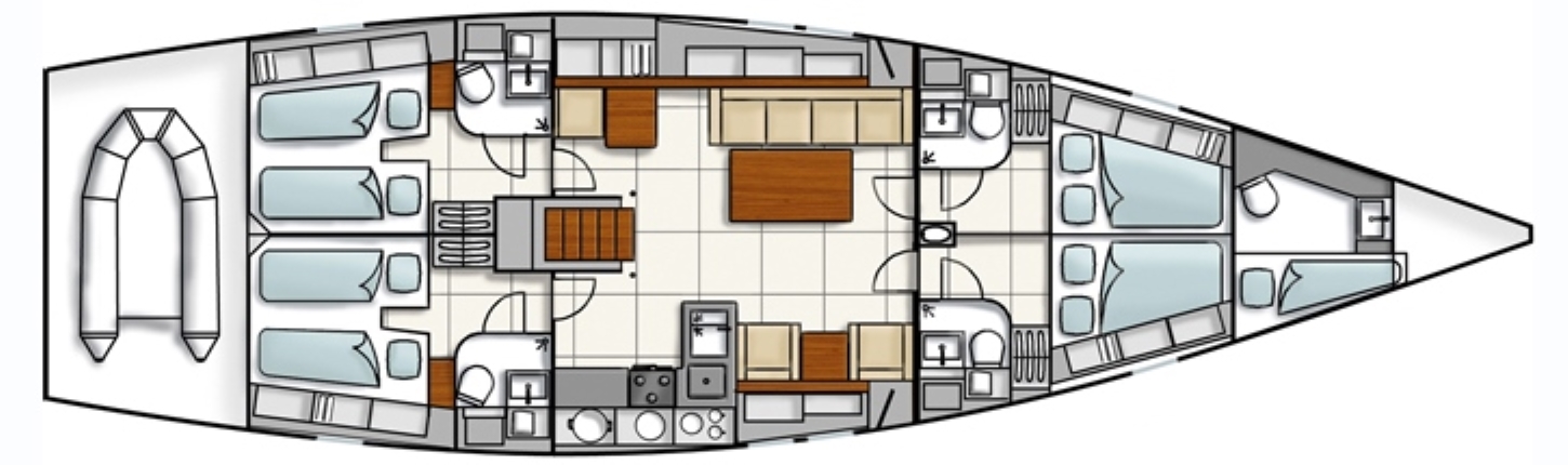 Hanse 540e — photo 24