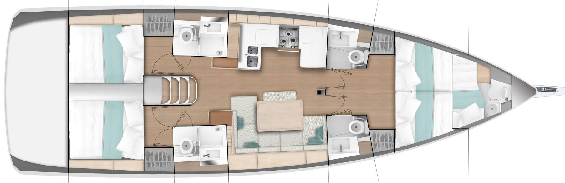 Sun Odyssey 490 — photo 7