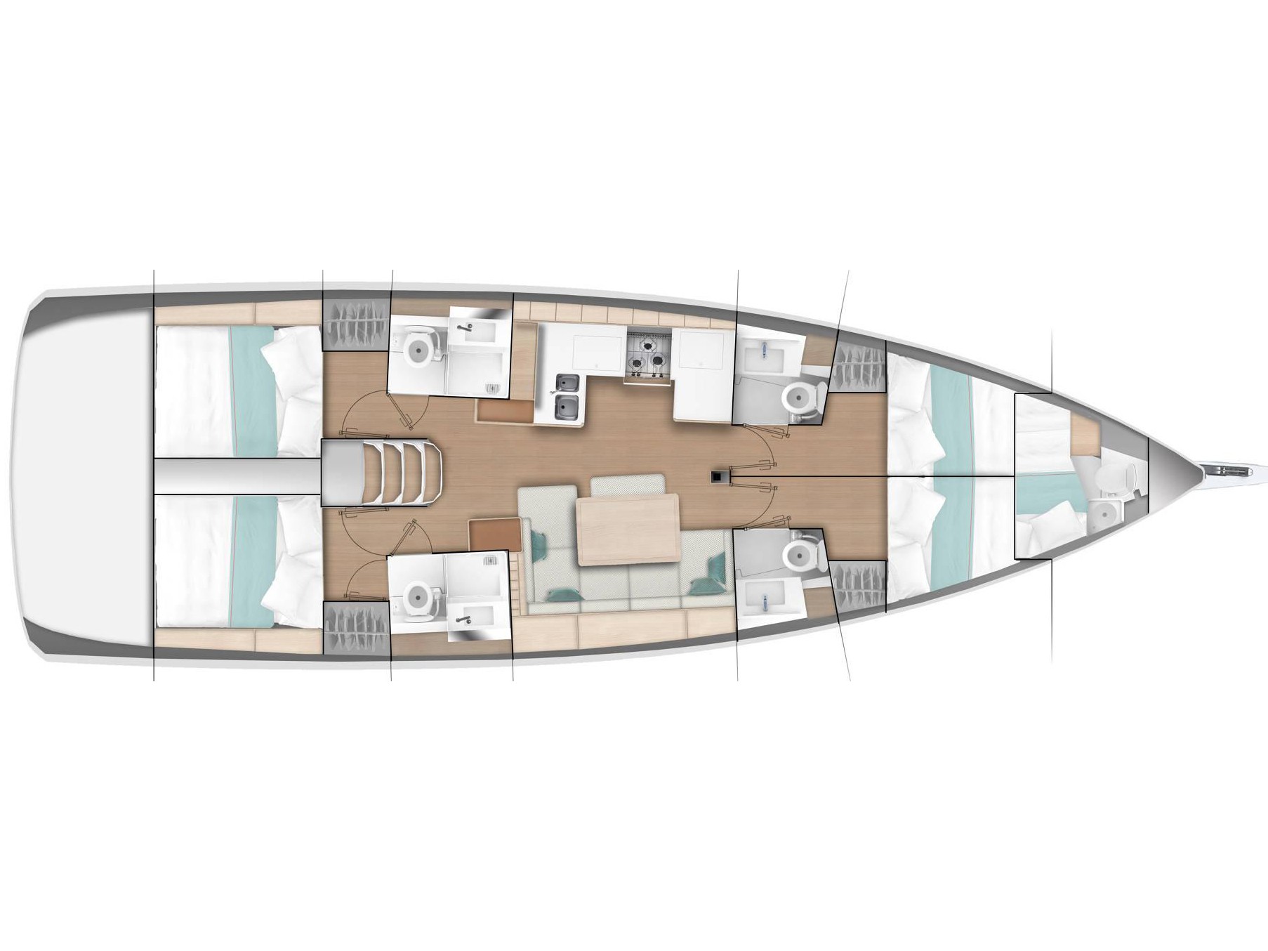 Sun Odyssey 490 — photo 3