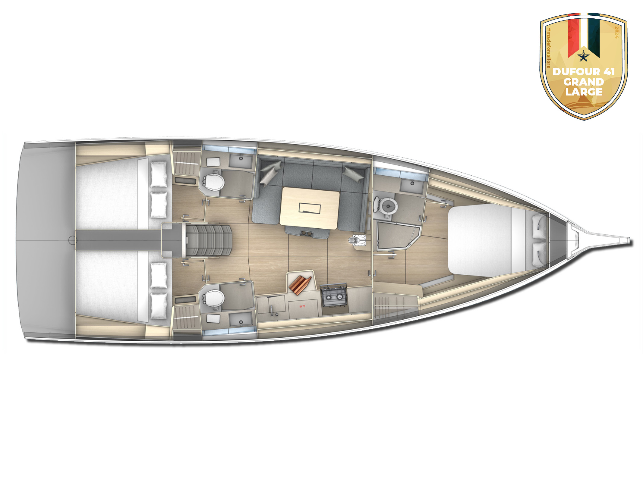 Dufour 41 Grand Large — photo 55