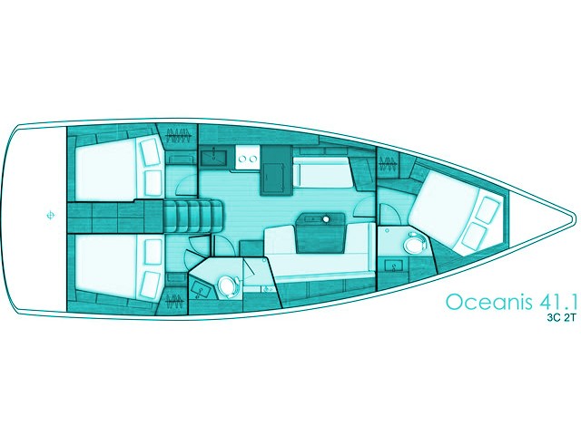 Oceanis 41.1 — photo 9
