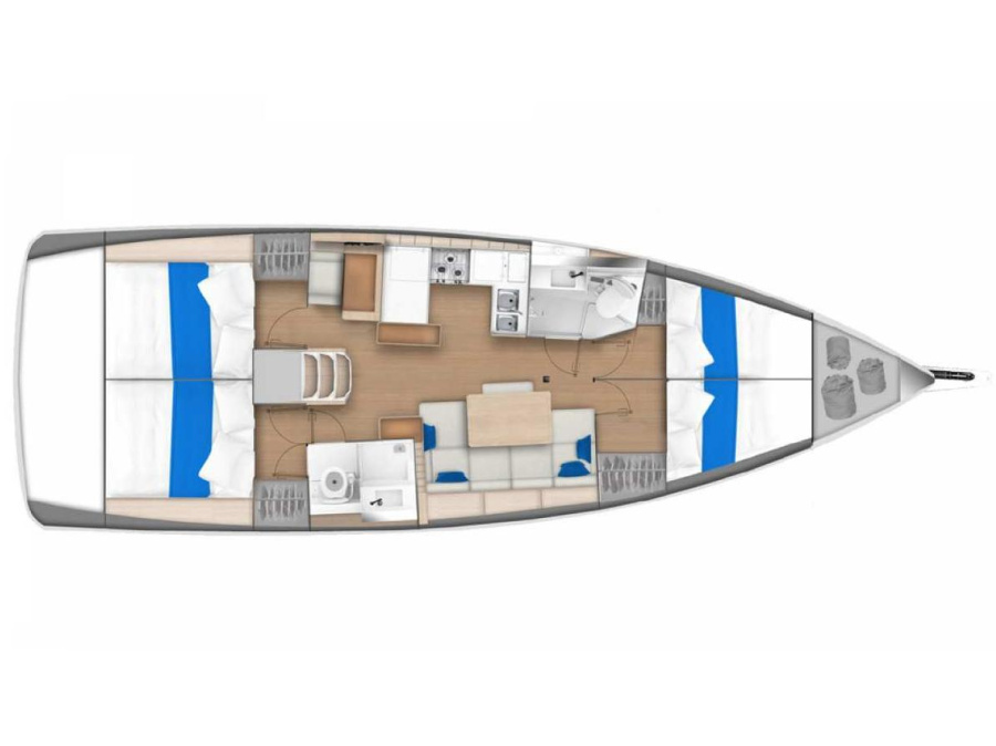 Sun Odyssey 440 — photo 6