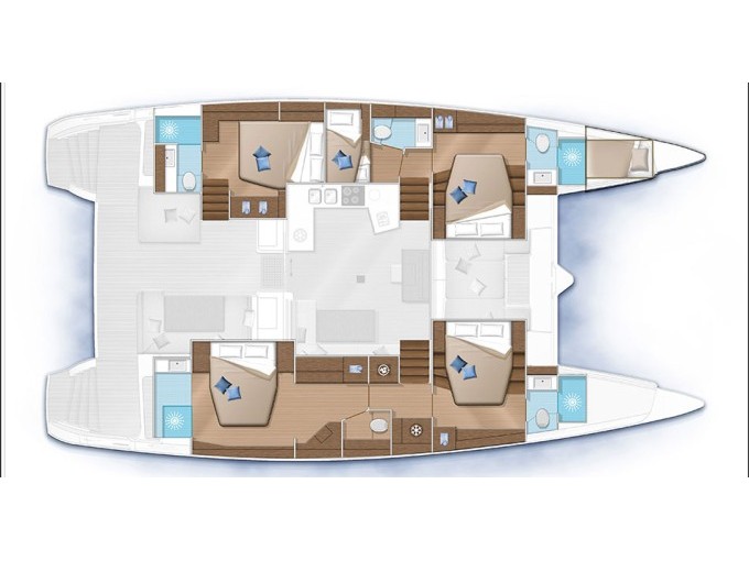 Lagoon 52F (5 cab) — photo 21