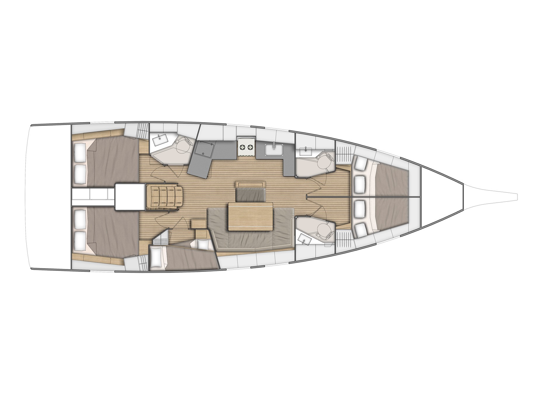 Oceanis 46.1 - 5 cab — photo 7
