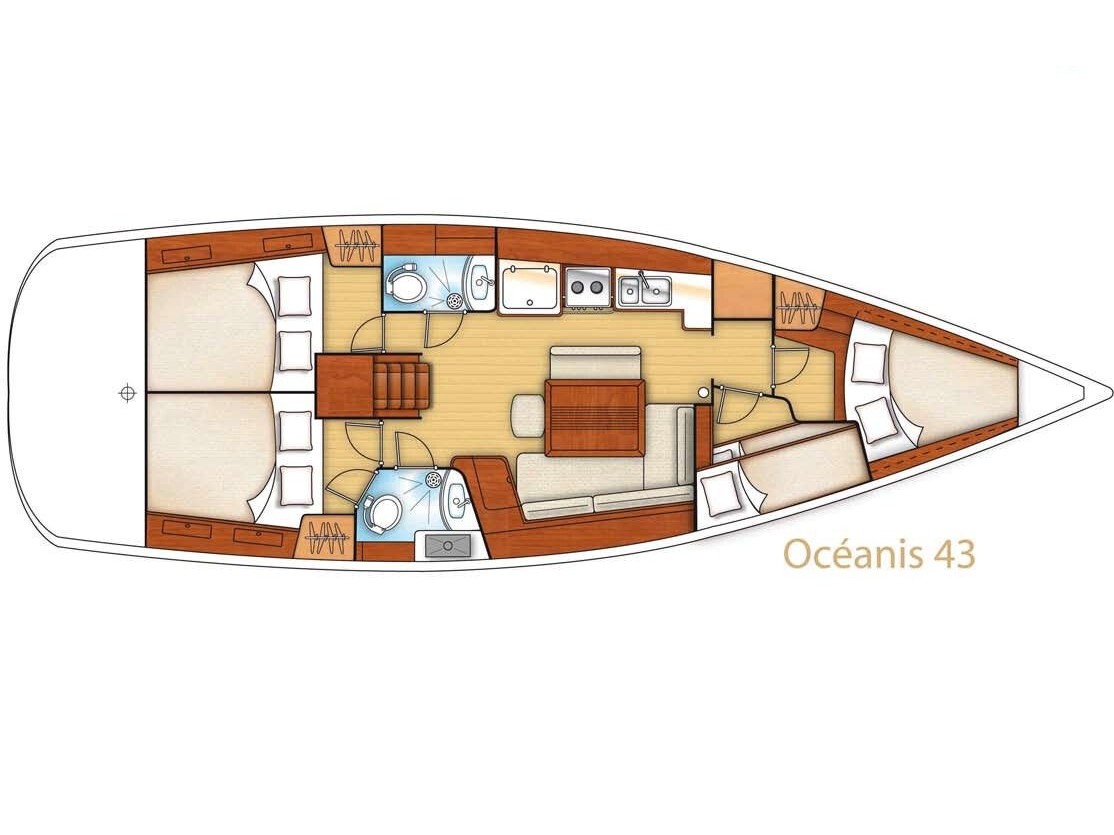 Beneteau Oceanis 43 — photo 20