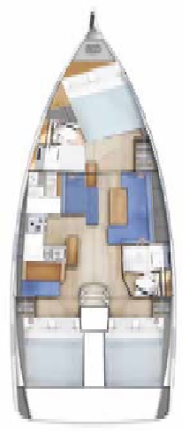 Sun Odyssey 410 — photo 4