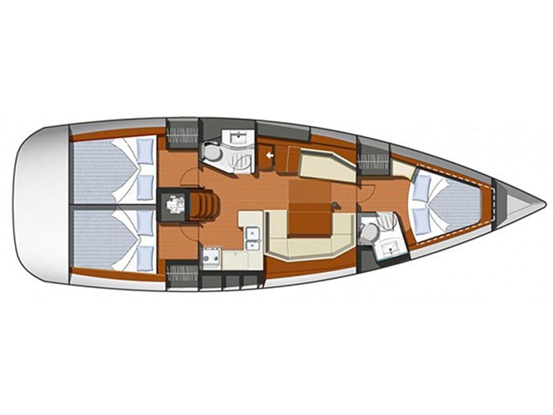 Sun Odyssey 42 i Performance — photo 4