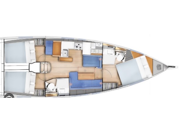 Sun Odyssey 410 — photo 13