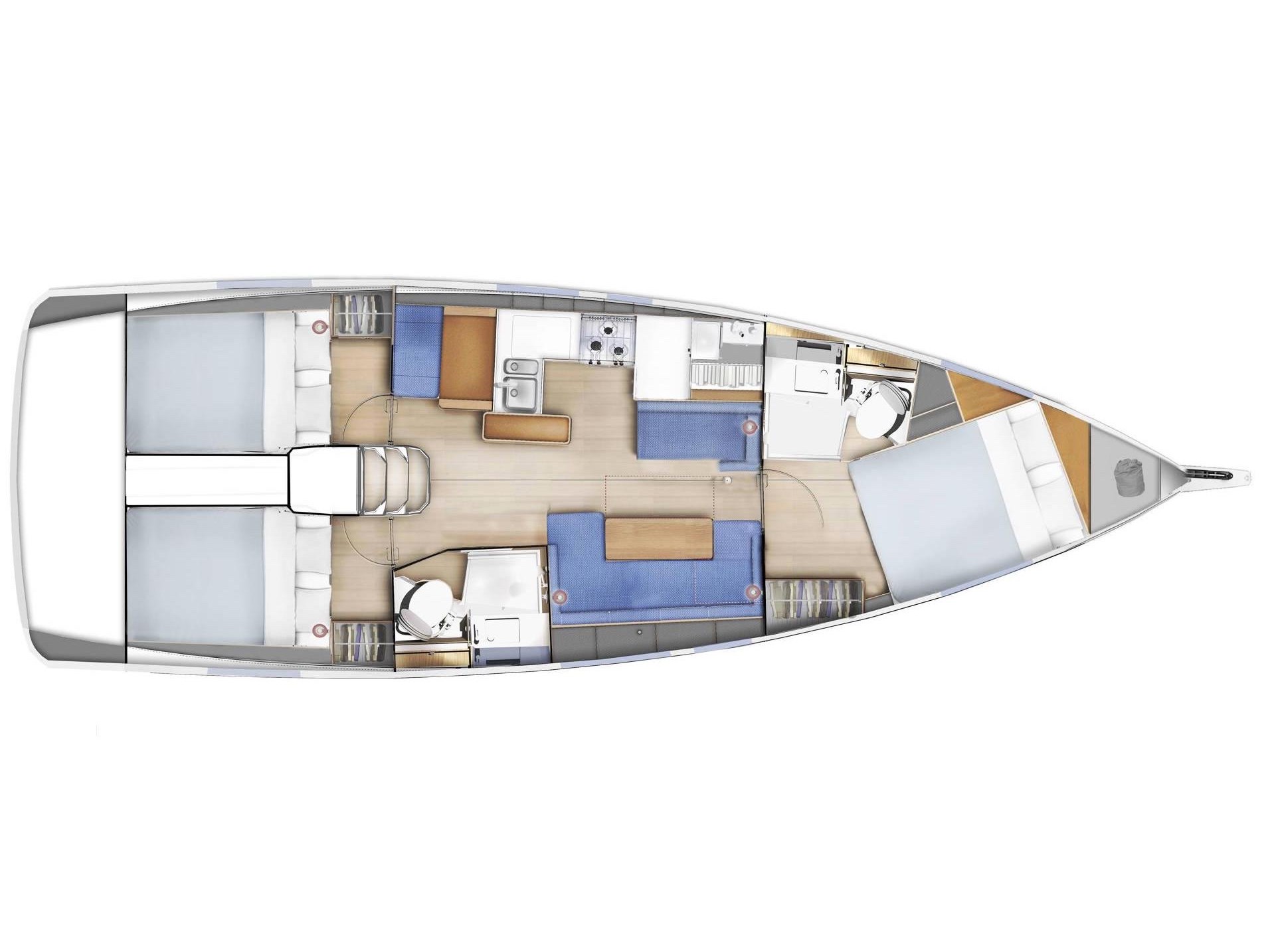Sun Odyssey 410 — photo 17