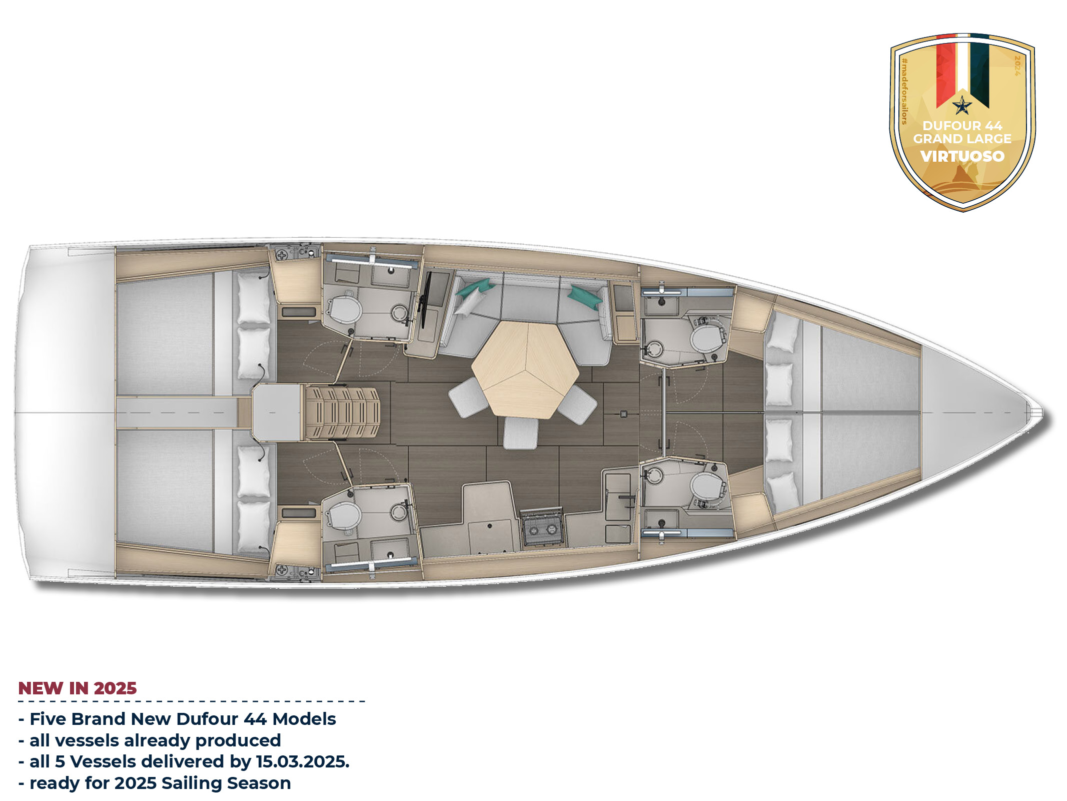 Dufour 44 Grand Large — photo 56