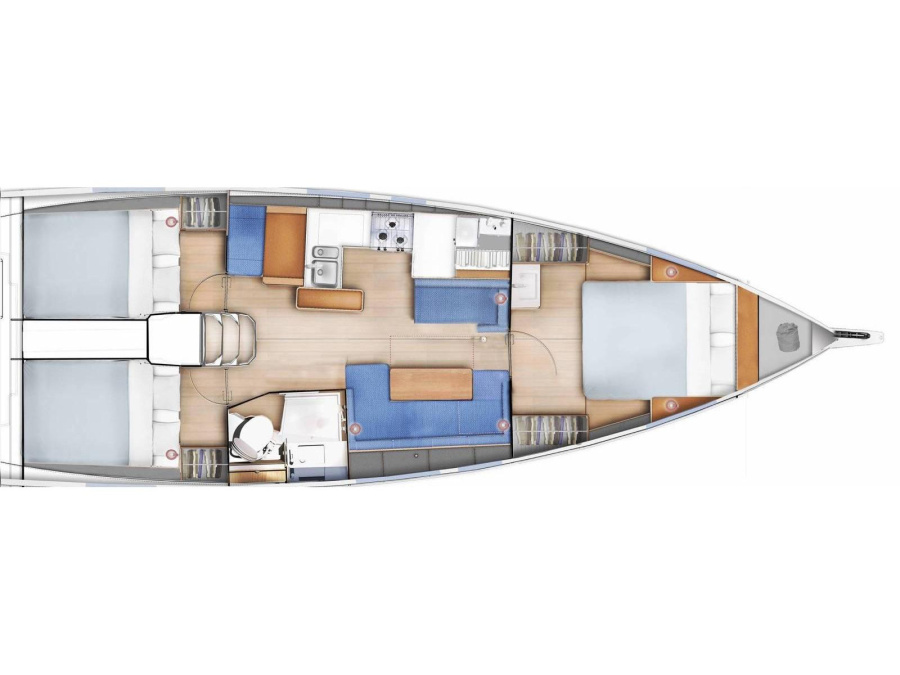 Sun Odyssey 410 — photo 5