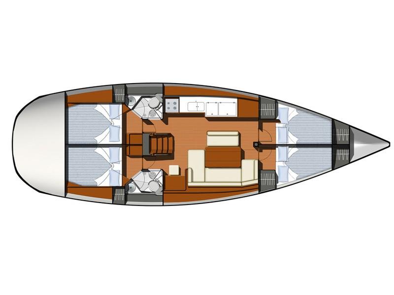 Sun Odyssey 44 i — photo 3