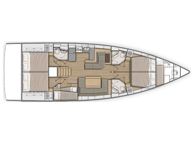 Oceanis 51.1 — photo 4