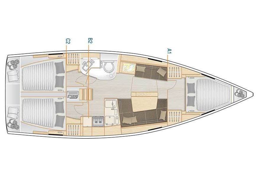 Hanse 388 — photo 11