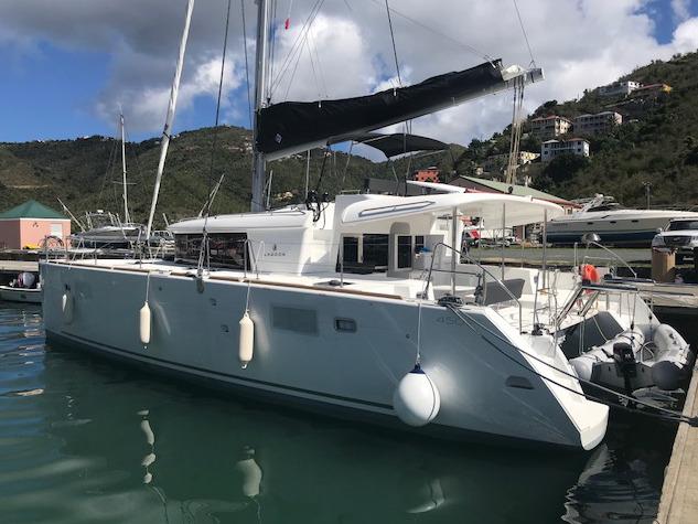 Photo #1 - Lagoon 450 Flybridge (Paula) en Port - 19014