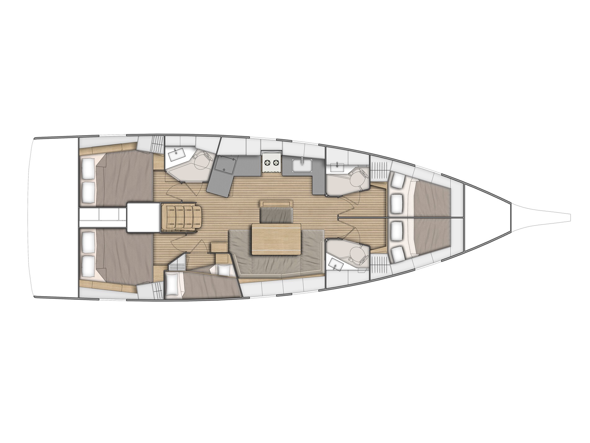 Oceanis 46.1 - 5 cab — photo 24