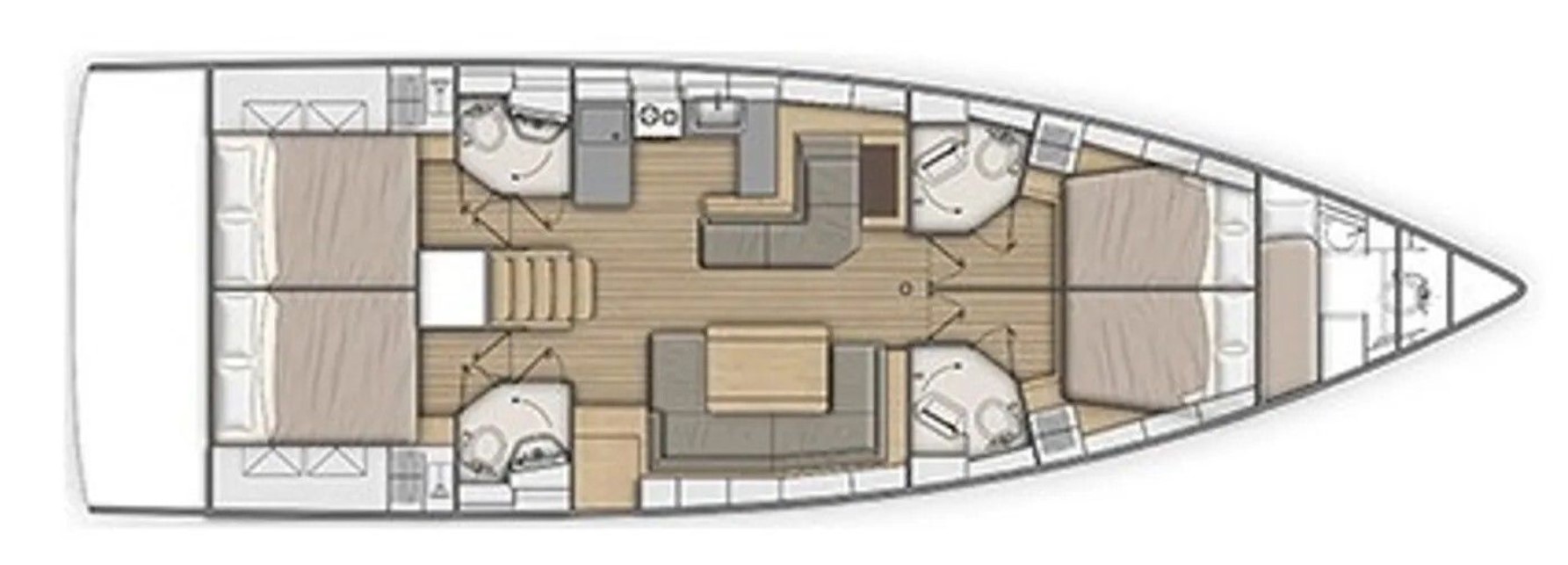 Oceanis 51.1 — photo 10