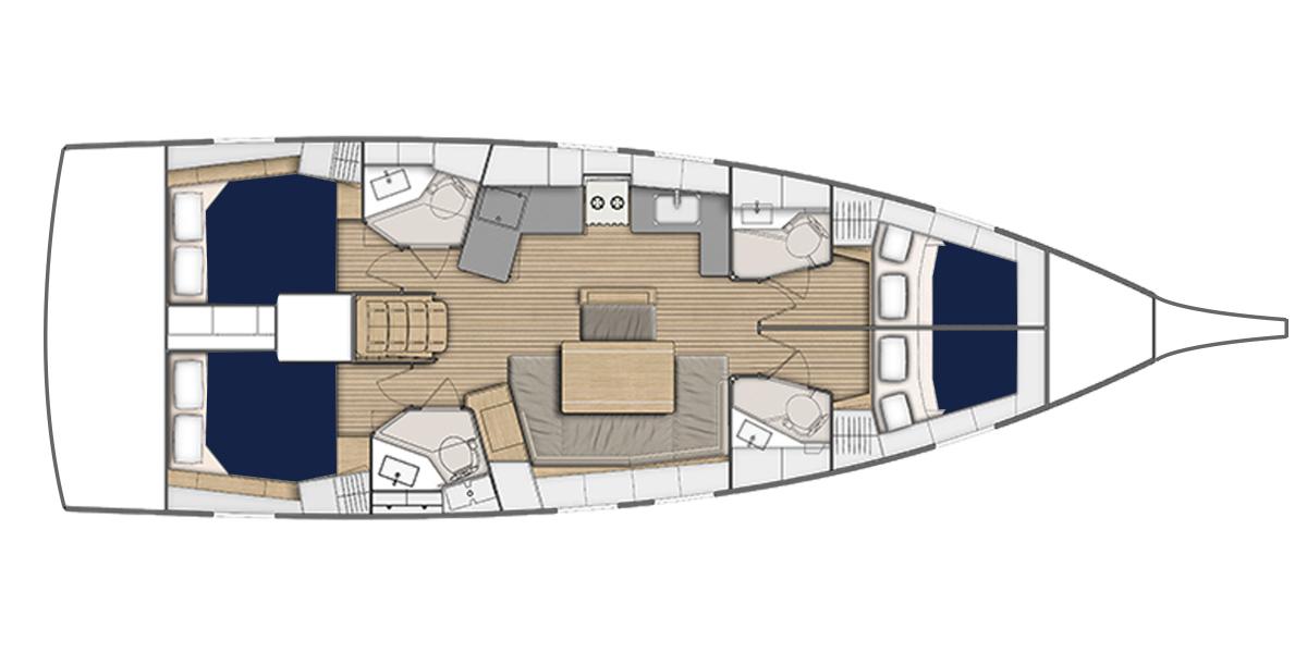 Oceanis 46.1 — photo 3