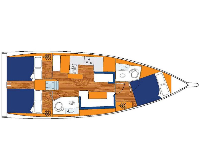 Sun Odyssey 410 — photo 2