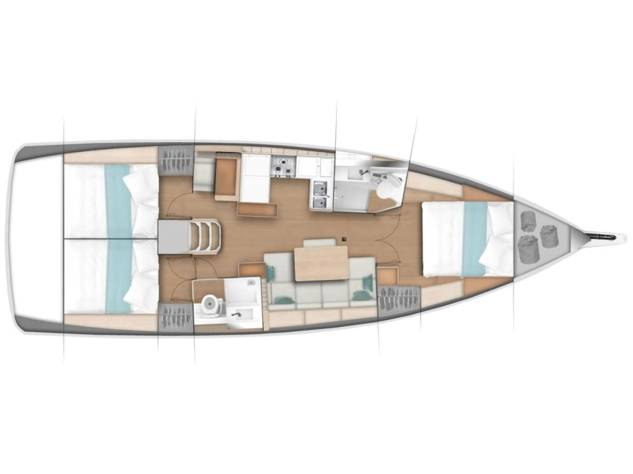 Sun Odyssey 440 — photo 4