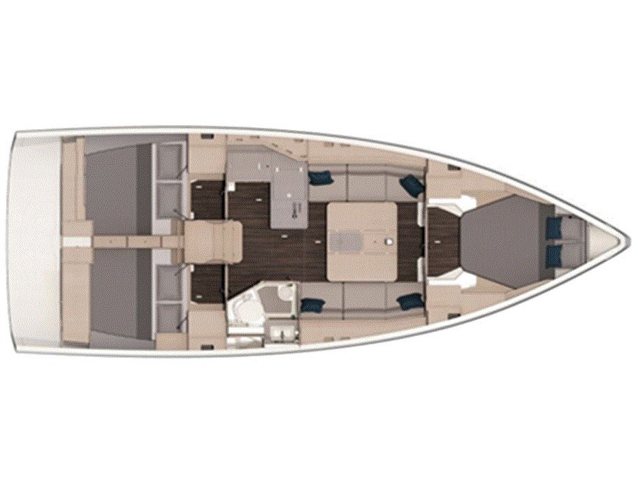 Dufour 37/3.cabin — photo 8