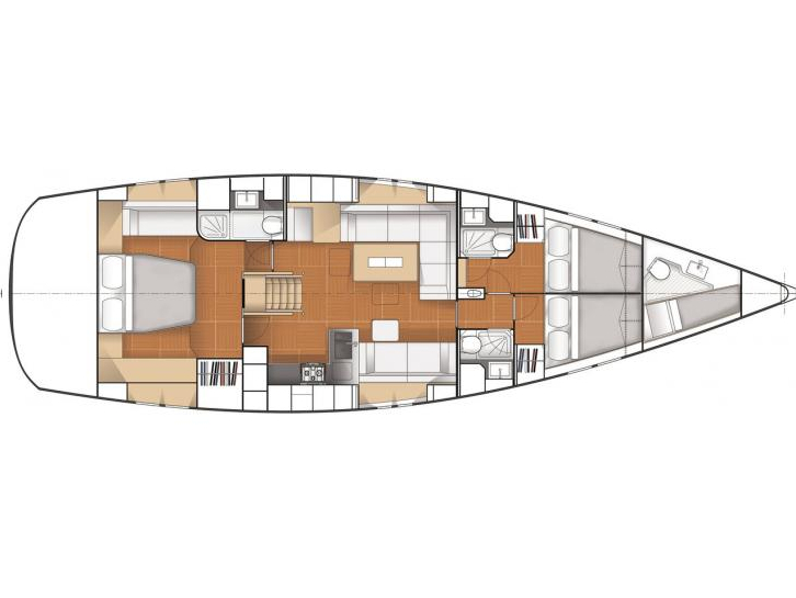 Hanse 545 — photo 3