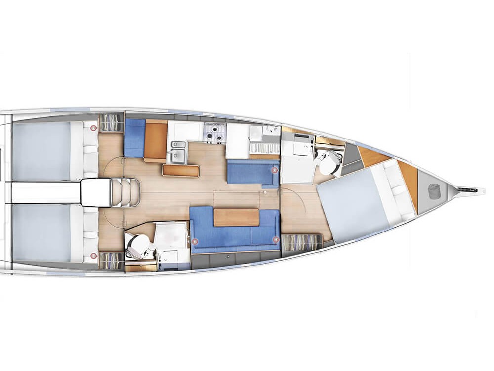 Sun Odyssey 410 (2023) — photo 2